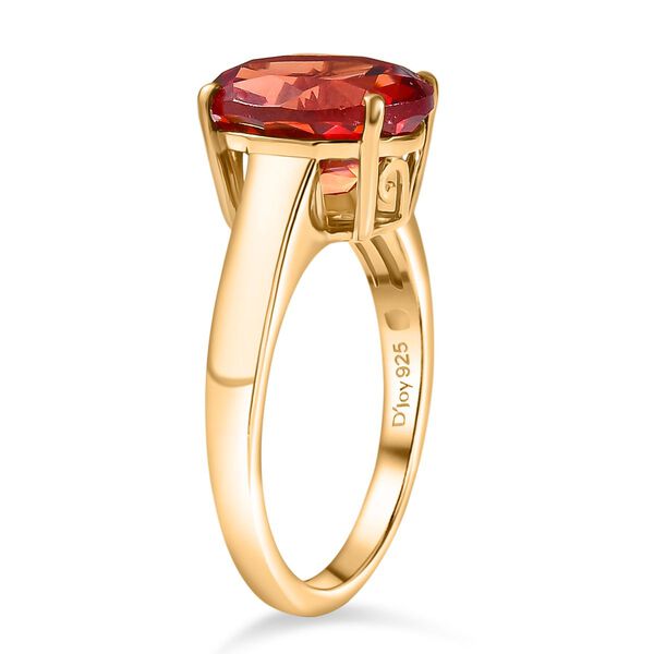 D'Joy Labor Padparadscha Saphir Ring - 5,30 ct. image number 5