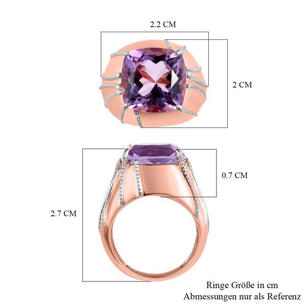 Rose De France Amethyst Ring - 7,03 ct. image number 7