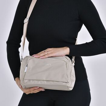 Wasserdichte Umh&auml;ngetasche, Khaki