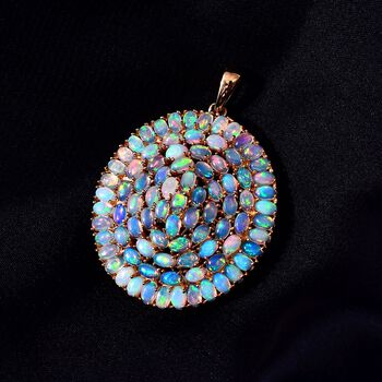 Kaleidoskopischer, &auml;thiopischer Opal-Anh&auml;nger