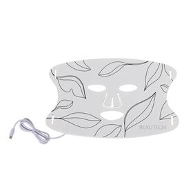 Beautech LED-Silikon-Gesichtsmaske, 34×22×0,5cm