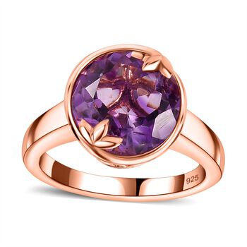 AA Rose De France Amethyst Ring - 3,49 ct.