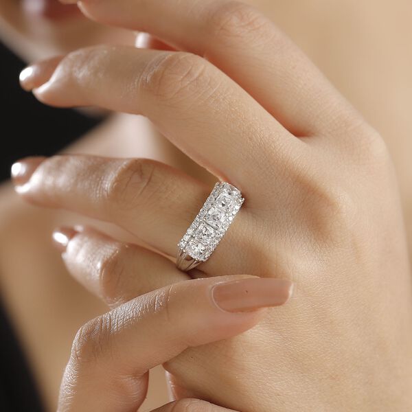 J Francis gefertigt mit SWAROVSKI- Swarovski Zirkonia Ring image number 3