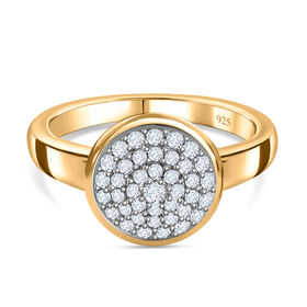 Moissanit Ring - 0,45 ct.