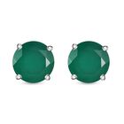 Verde Onyx Ohrringe 316L Edelstahl ca. 3.30 ct