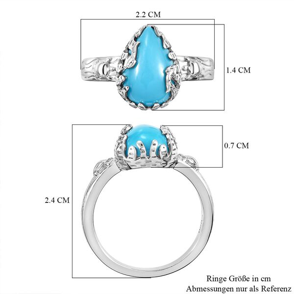 AA Sleeping Beauty T&uuml;rkis Ring, ca. 2,67 ct. image number 7