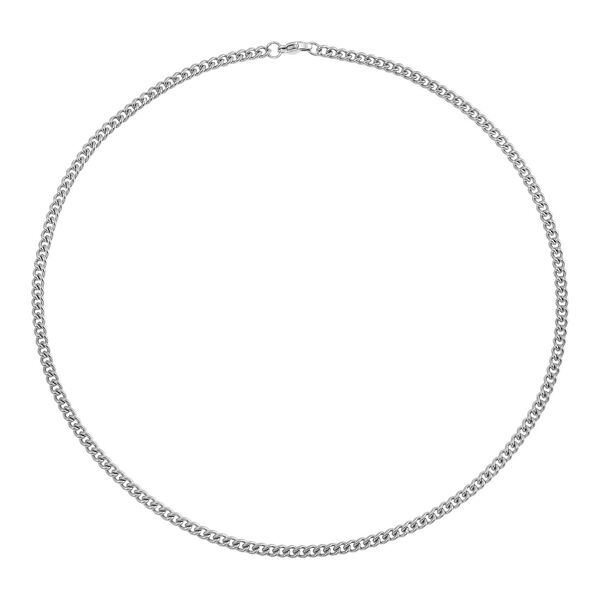 3er Set - Kugelkette 40 cm,  Gliederkette 45 cm, Ankerkette 55 cm, Edelstahl, Silberfarben image number 6