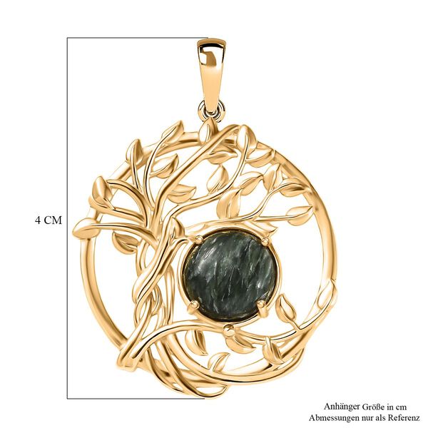 Sibirischer Seraphinit Anh&auml;nger - 3 ct. image number 6