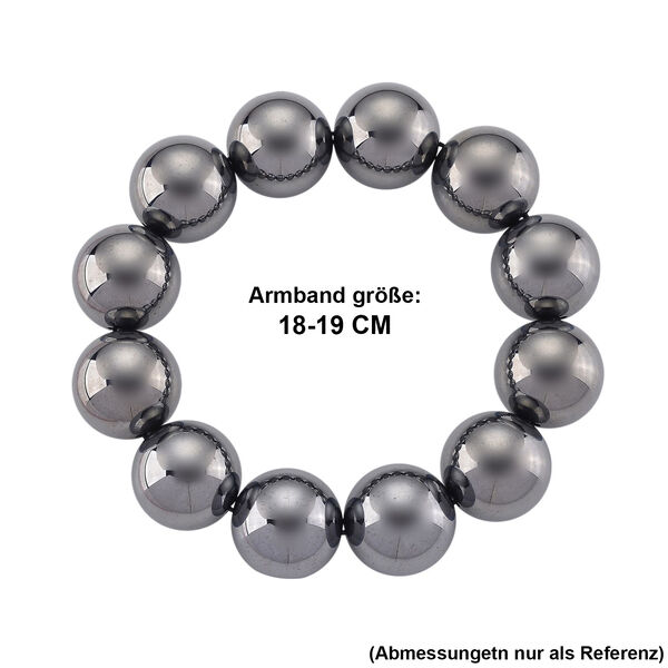 Terahertz 20mm Armband, flexibel (18-19 cm), ca. 610.00 ct image number 5