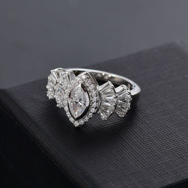 J Francis gefertigt mit SWAROVSKI- Swarovski Zirkonia Ring image number 1