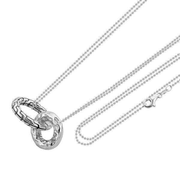 Royal Bali Kollektion- Tulang Naga verflochtener Anh&auml;nger mit 76cm Kette image number 4