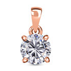 J Francis J Francis gefertigt mit SWAROVSKI Zirkonia Anhänger 925 Silber 750 rosévergoldet