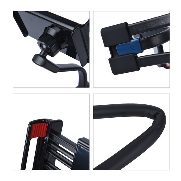 Biegbare Handyhalterung, Schwarz image number 6