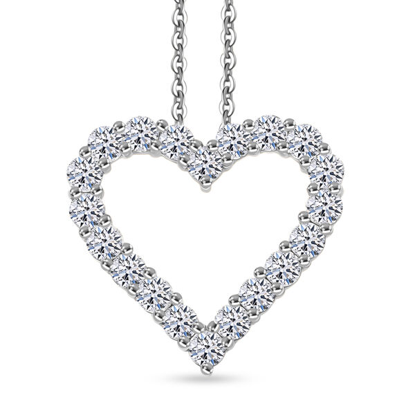 LUXURIANT DIAMOND - Lab Grown Diamant SI-GH SGL zertifiziert Schmuckset ca. 45 cm 925 Silber rhodiniert ca. 1.00 ct image number 0