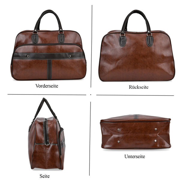 Reisetasche, dunkelbraun image number 4