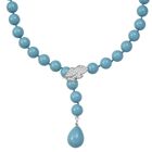 Wei&szlig;er Zirkonia, Sleeping Beauty Farbe Muschelkernperle Halskette ca. 60 cm Nickelfreies Messing Standard 0.21 ct