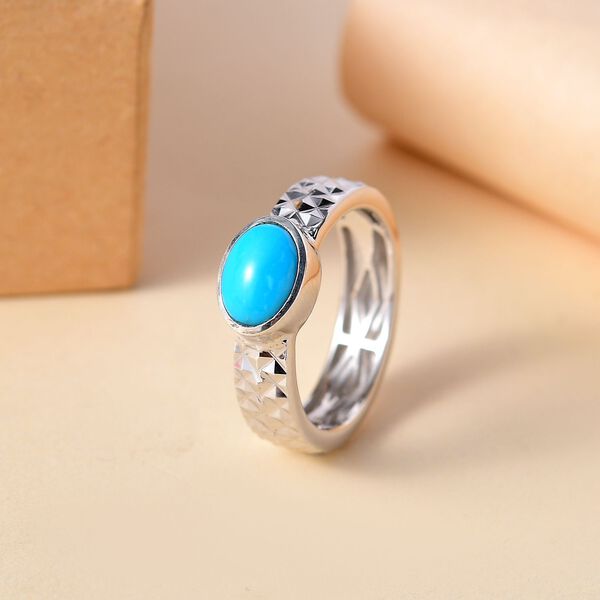 AA Sleeping Beauty Türkis Ring - 1,02 ct. image number 1