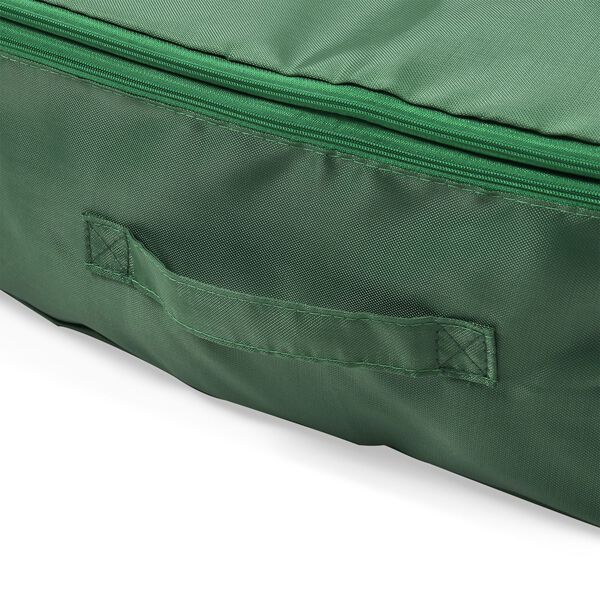 Oxford-erweiterbare Aufbewahrungstasche mit Rei&szlig;verschluss, 51x37x40cm, Gr&uuml;n image number 4