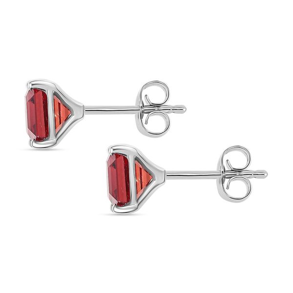 D'Joy Labor Padparadscha Saphir Ohrringe - 4,72 ct. image number 4