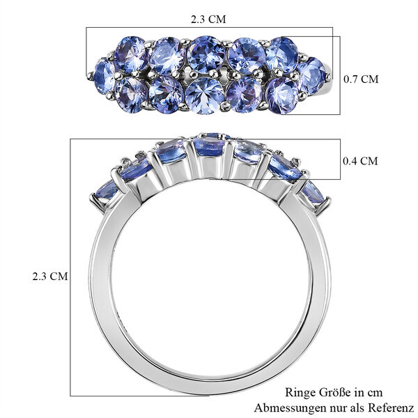 Tansanit Ring - 1,43 ct. image number 7