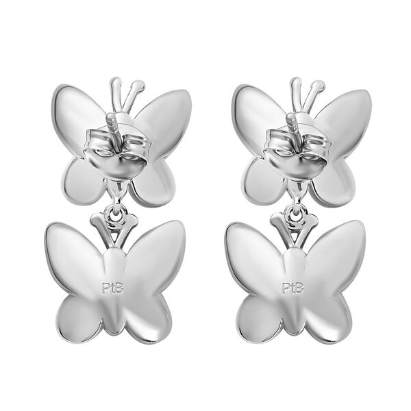 Schmetterlings-Ohrringe im Designer-Stil image number 5