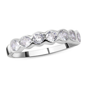 Lustro Stella - Weißer Zirkonia-Ring, 925 Silber rhodiniert  ca. 0,18 ct Lustro Stella - Weißer Zirkonia-Ring, 925 Silber rhodiniert  ca. 0,18 ct