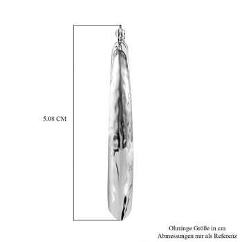 Elektroform strukturierte Creolen
