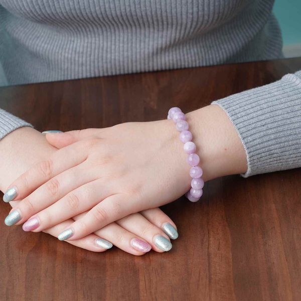 Flexibles Kunzit-Armband, 18 cm lang, ca. 187,15 ct image number 3