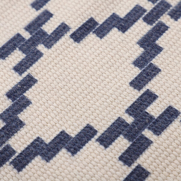 Tufting Teppich mit Quaste, Gr&ouml;&szlig;e: 57x90 cm, Blau image number 6