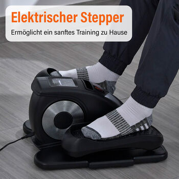 SOULSMART Elektrischer Stepper, schwarz