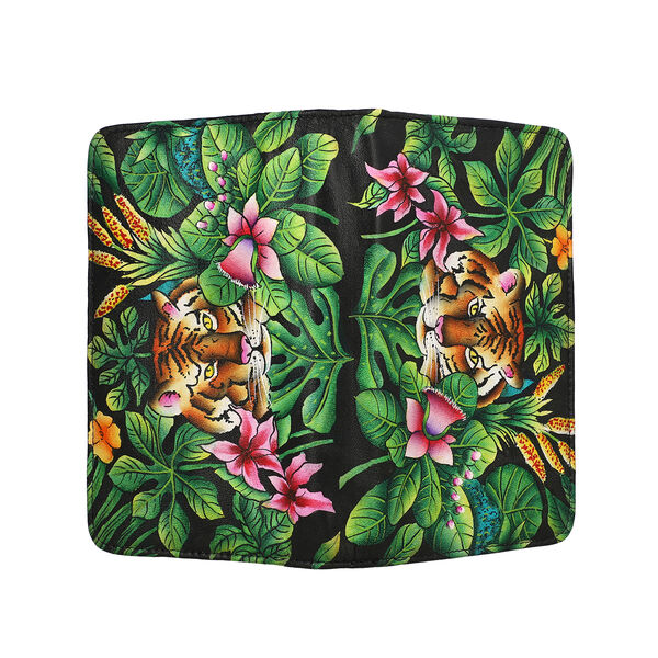 Sukriti handbemalter Schmuck Organizer, Tiger-Muster, Größe 21,5x12,5x3 cm image number 6