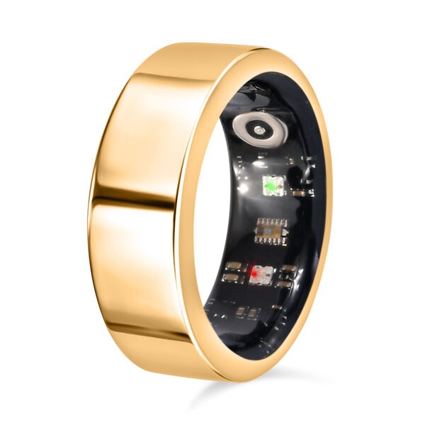 Soul Smart - V1 Smart Unisex Ring, G-Sensor, Herzfrequenzsensor, vergoldet image number 8