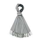 Kaschmir weich Luxuriöser doppelt gewebter Schal mit Fransen, 70 x 200 cm, Grün und Salbei