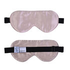 SERENITY NIGHT: 2er-Set - Kissenbezug und Augenmaske aus 100% Maulbeerseide, Roségold image number 6