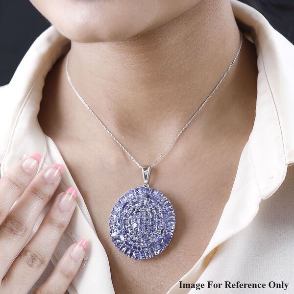 Tansanit Anhänger - 19,98 ct. image number 3