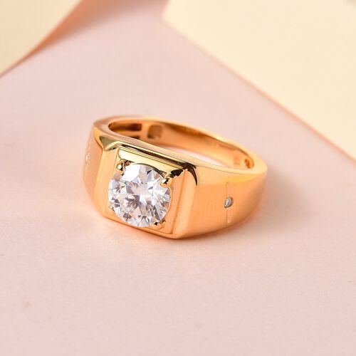 Moissanit Ring, ca. 1.82 ct image number 1