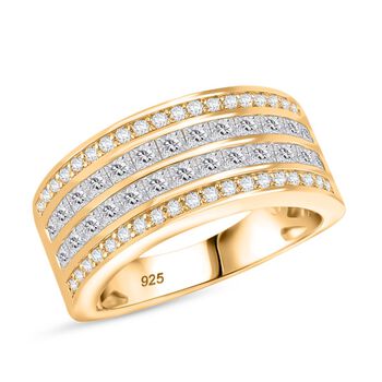 Moissanit Ring, ca. 1,60 ct.