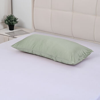 1pc Cooling pillowcase with piping with MOP button with cover
fabric:85% nylon+15%spandex