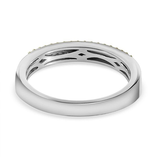 Gr&uuml;ner Diamant-Bandring - 0,20 ct. image number 6