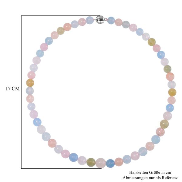 Mehrfarbige Beryll-Halskette, 50 cm - 320 ct. image number 5