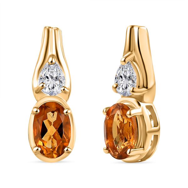 3er Set - AA Serra Gaucha Citrin und Topas Schmuckset - 3,29 ct. image number 6