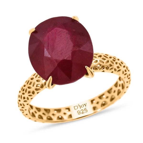 D'Joy AAA afrikanischer Rubin Ring - 8,80 ct. image number 3