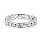 EVER TRUE Weißer Diamant Ring Nickelfreies Messing (Größe 17.00)