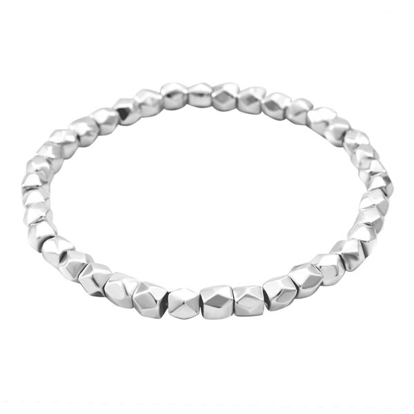 Thai Silber Kollektion - Flexibles Armband ca. 19 cm, 925 Silber image number 0