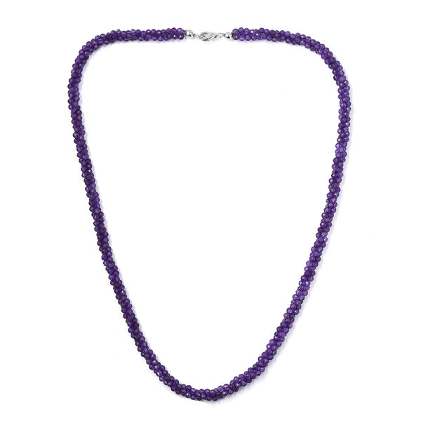 Amethyst-Halskette, 50 cm, 925 Silber ca. 102.38 ct image number 5