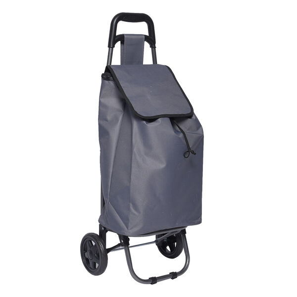 2-Rad-Einkaufstrolley, Grau image number 1