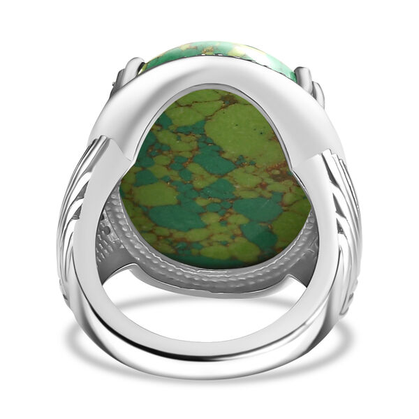 Grüner Türkis Ring - 22,58 ct. image number 5