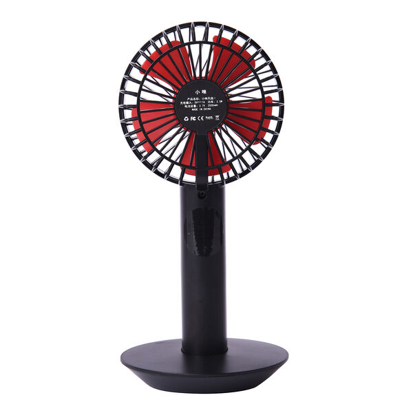 Tragbarer und wiederaufladbarer Mini-Ventilator mit 5 L&uuml;fterfl&uuml;geln image number 6
