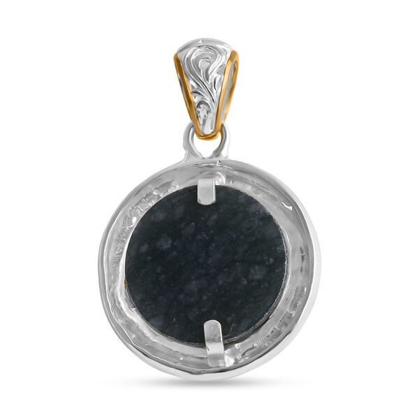 D'Joy Royal Bali EXTREM SELTEN - Nat&uuml;rlicher Olmek Jadeit Anh&auml;nger 925 Silber ca. 19.12 ct image number 5