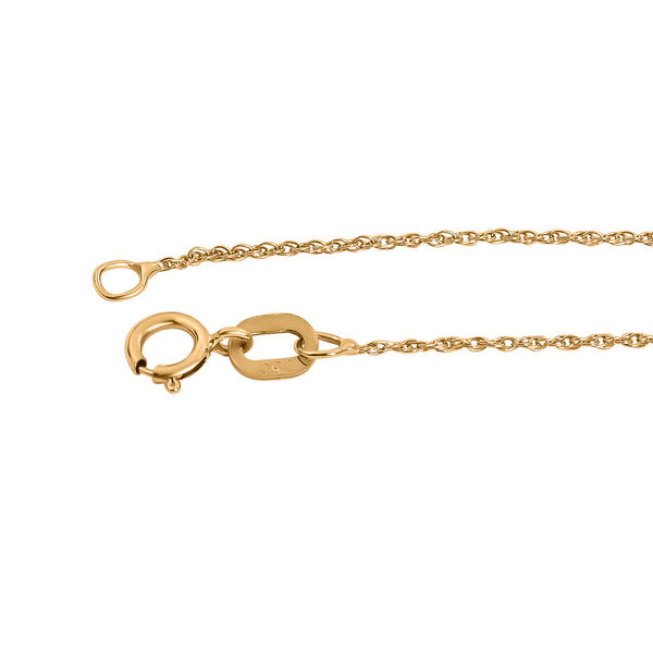 ILIANA - Kordelkette, ca. 45 cm, 750 Gelbgold image number 7